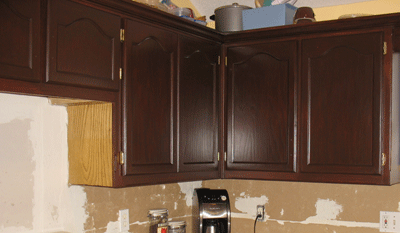 Staining Oak Cabinets With Gel Stain Swanky Suburbia